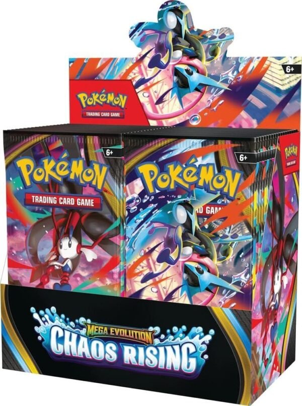 Mega Evolution – Chaos Rising Booster Display Box