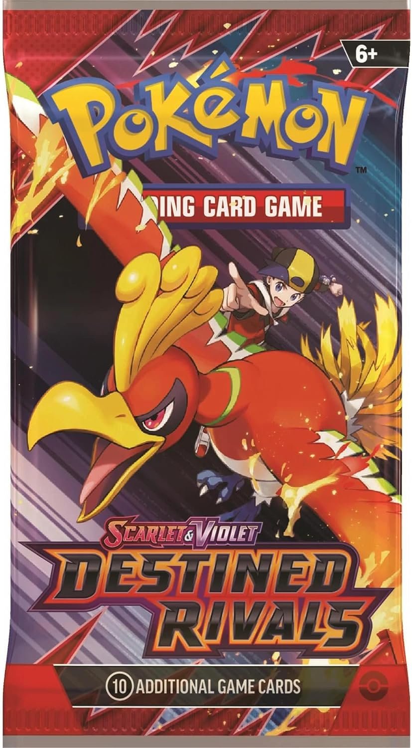 Pokémon TCG: Scarlet & Violet – Destined Rivals Booster Pack (10 Cards) Pokémon TCG: Scarlet & Violet – Destined Rivals Booster Pack (10 Cards)