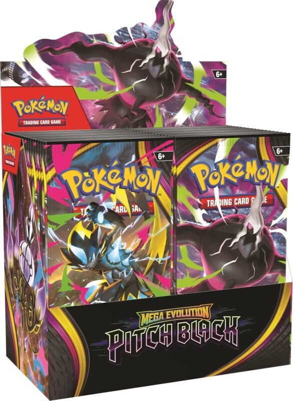 Pokémon TCG: Mega Evolution – Pitch Black Booster Display Box (36 Packs)