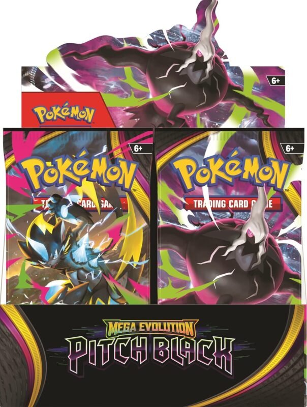 Pokémon TCG: Mega Evolution – Pitch Black Booster Display Box (36 Packs)
